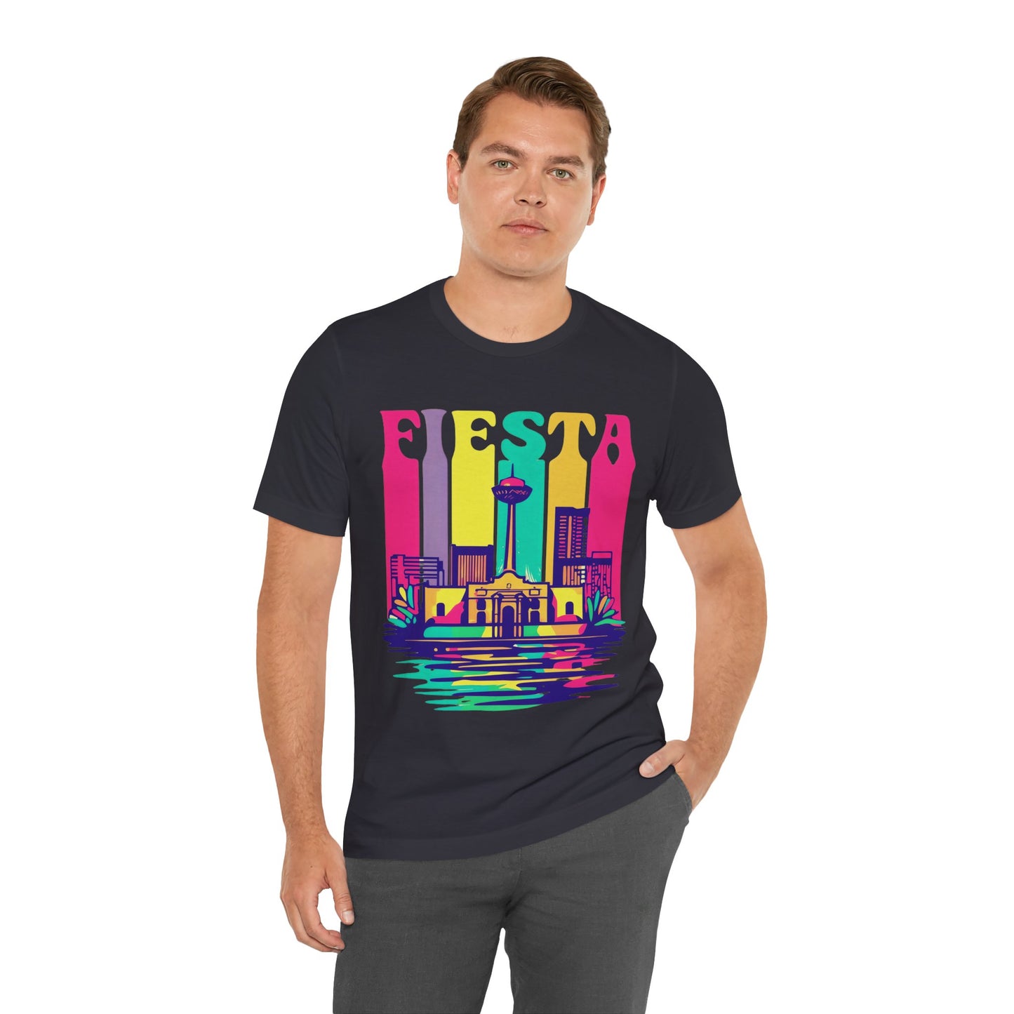 FIESTA Bella+Canvas Ultra Soft Short Sleeve Tee