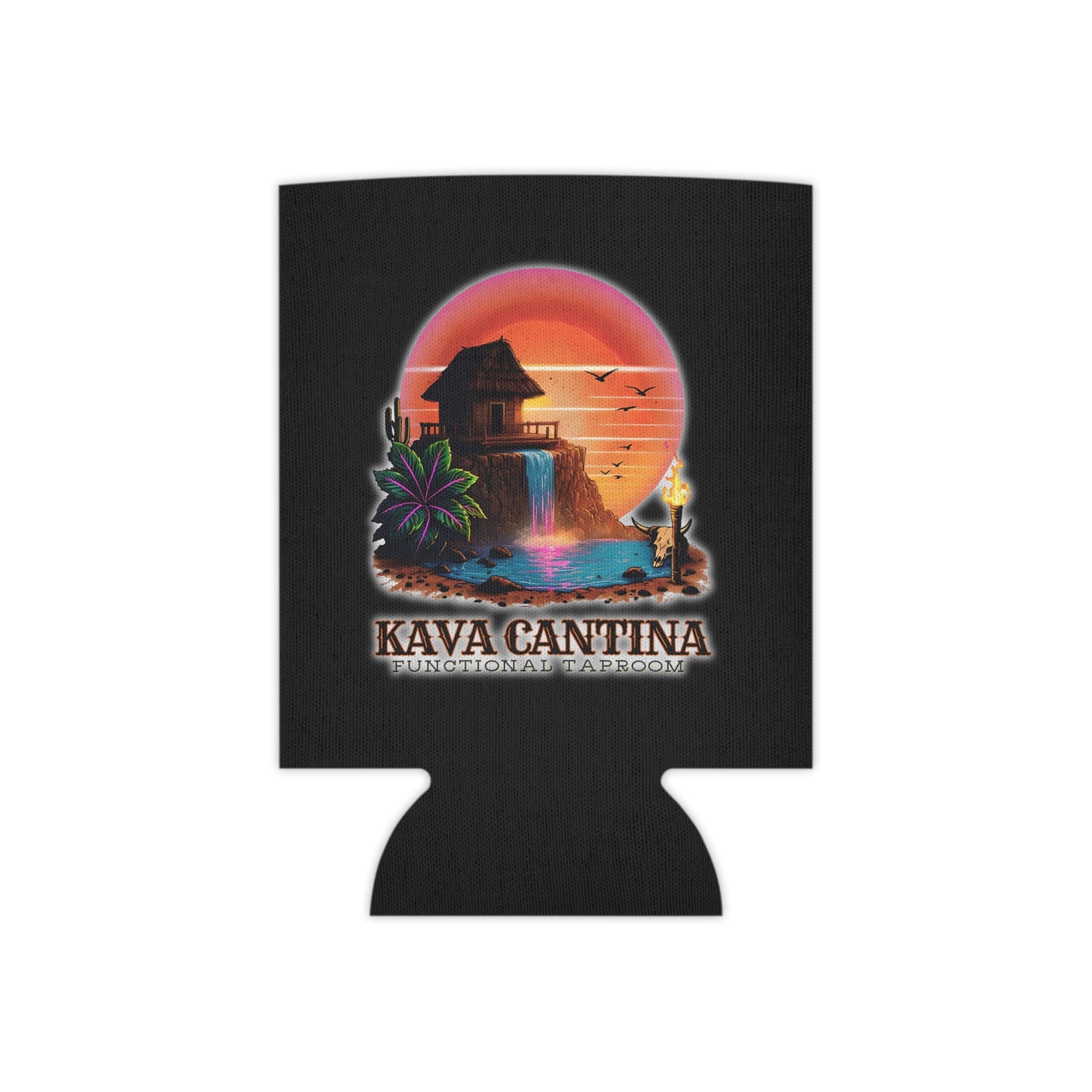 Custom Kav Order Can Cooler Koozie (BLACK)