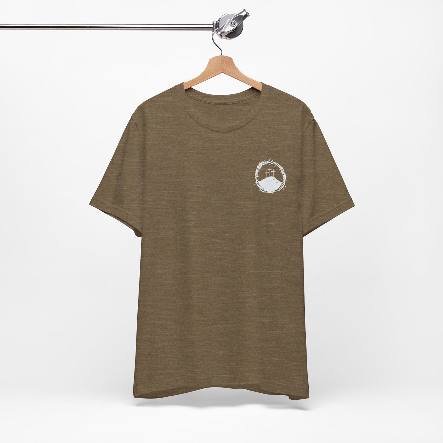Not By My Strength but His Ultra Soft Jersey Short Sleeve Tee