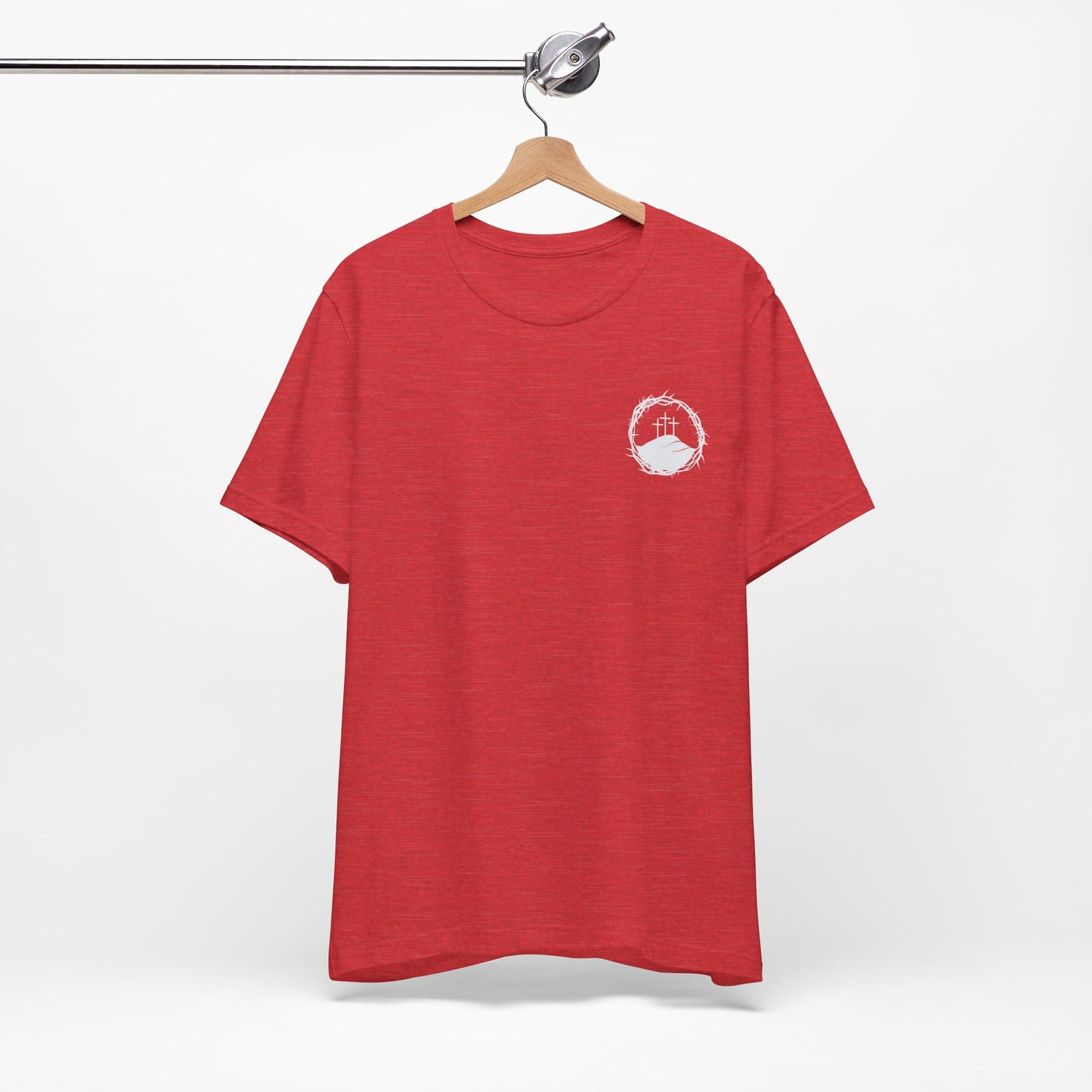 Not By My Strength but His Ultra Soft Jersey Short Sleeve Tee