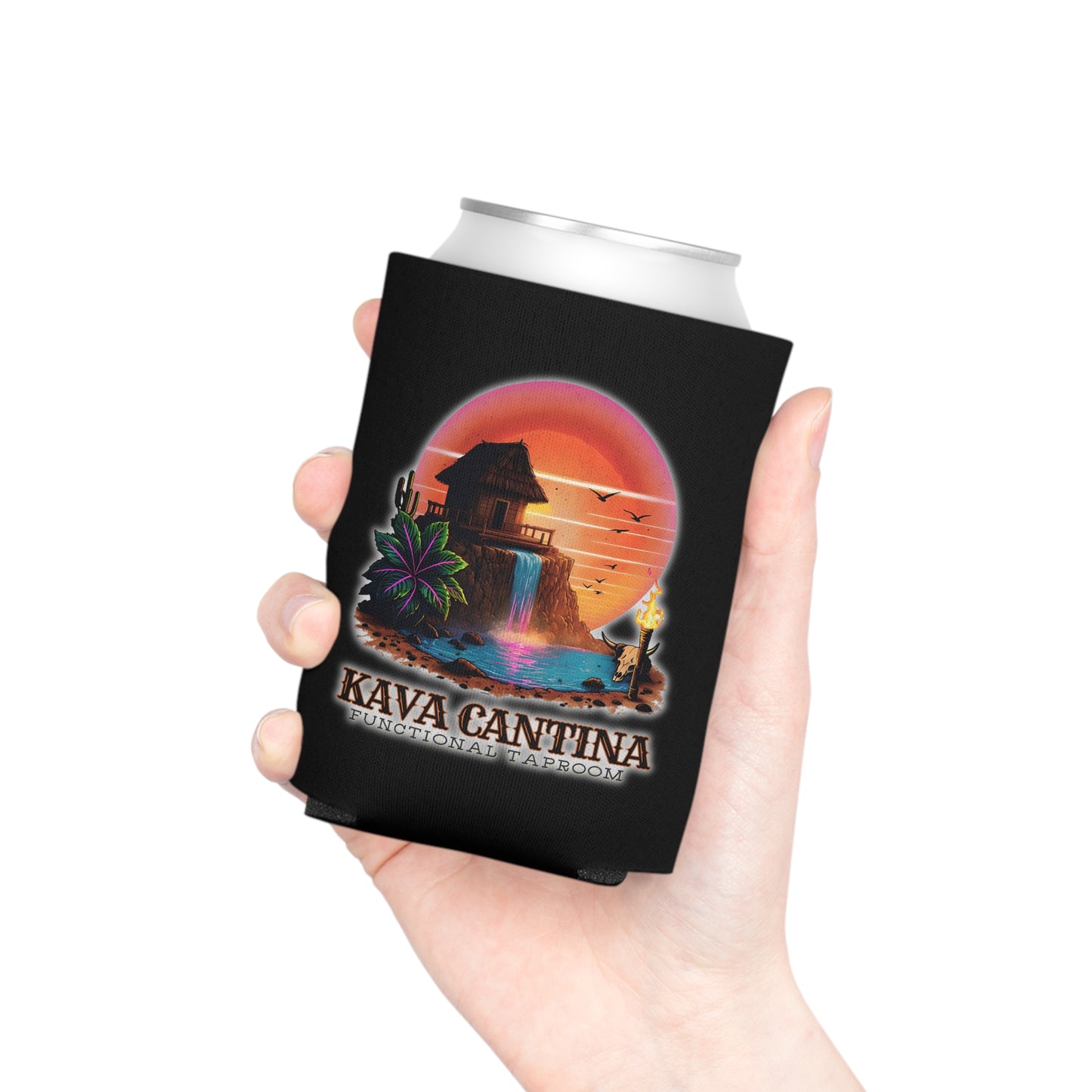 Custom Kav Order Can Cooler Koozie (BLACK)
