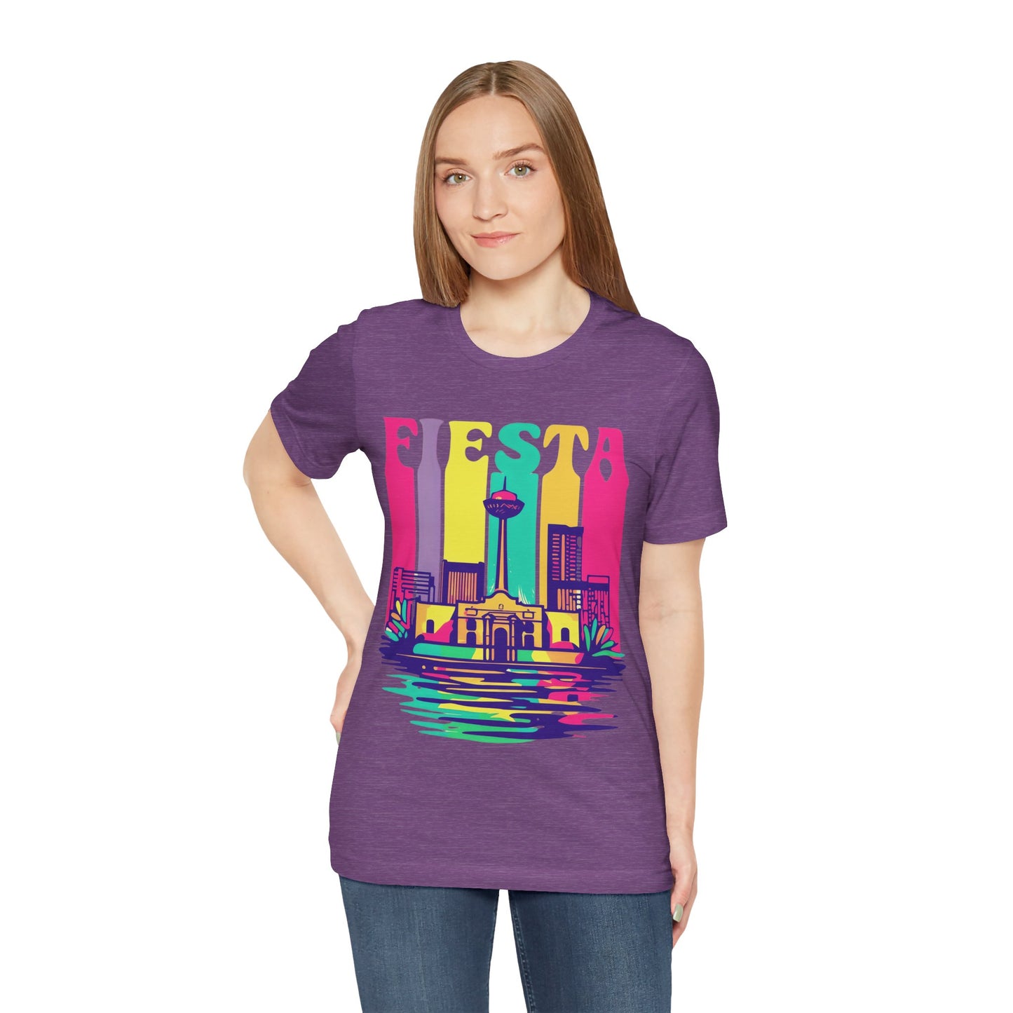 FIESTA Bella+Canvas Ultra Soft Short Sleeve Tee