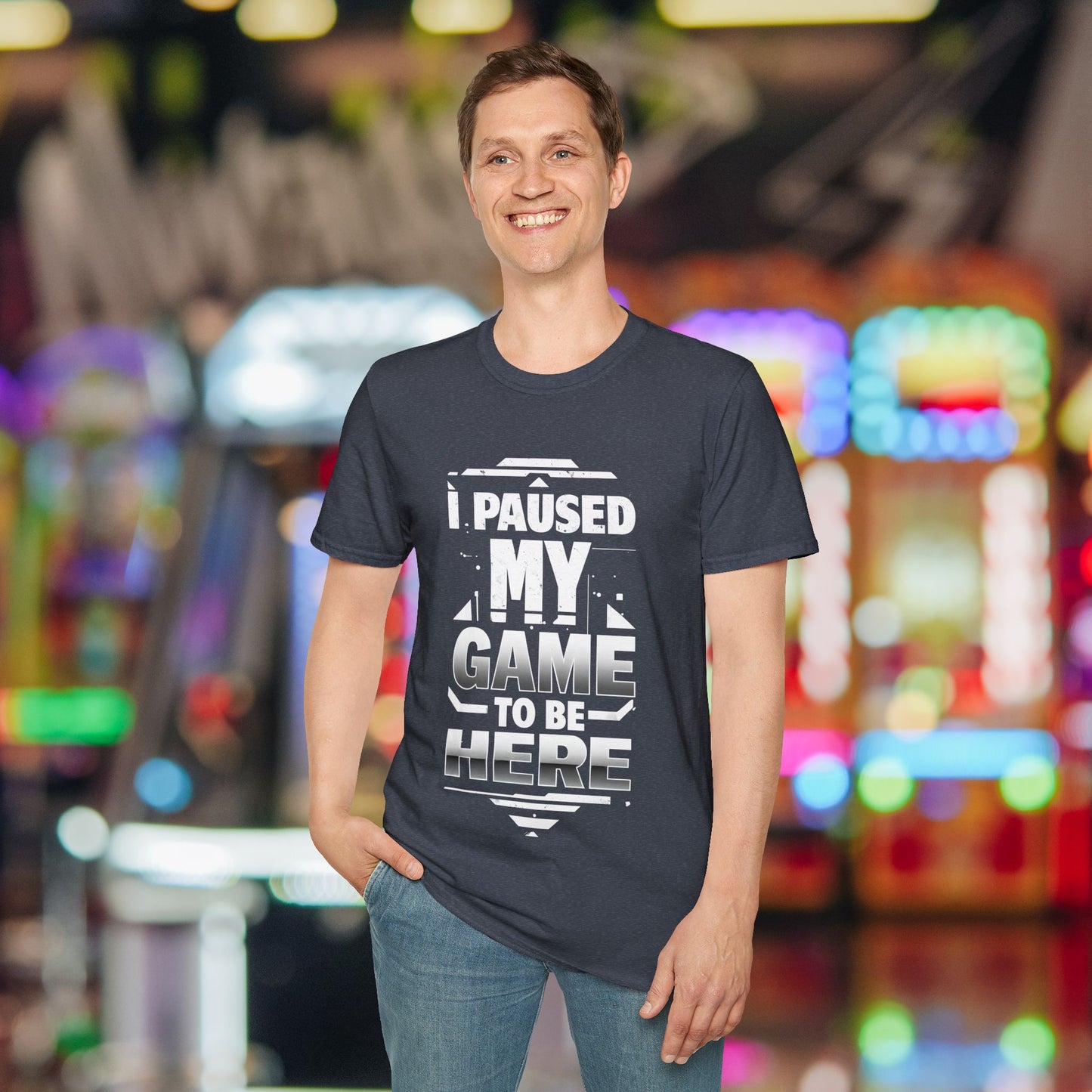 The Gamer Tee. I Paused My Game To Be Here T-Shirt.