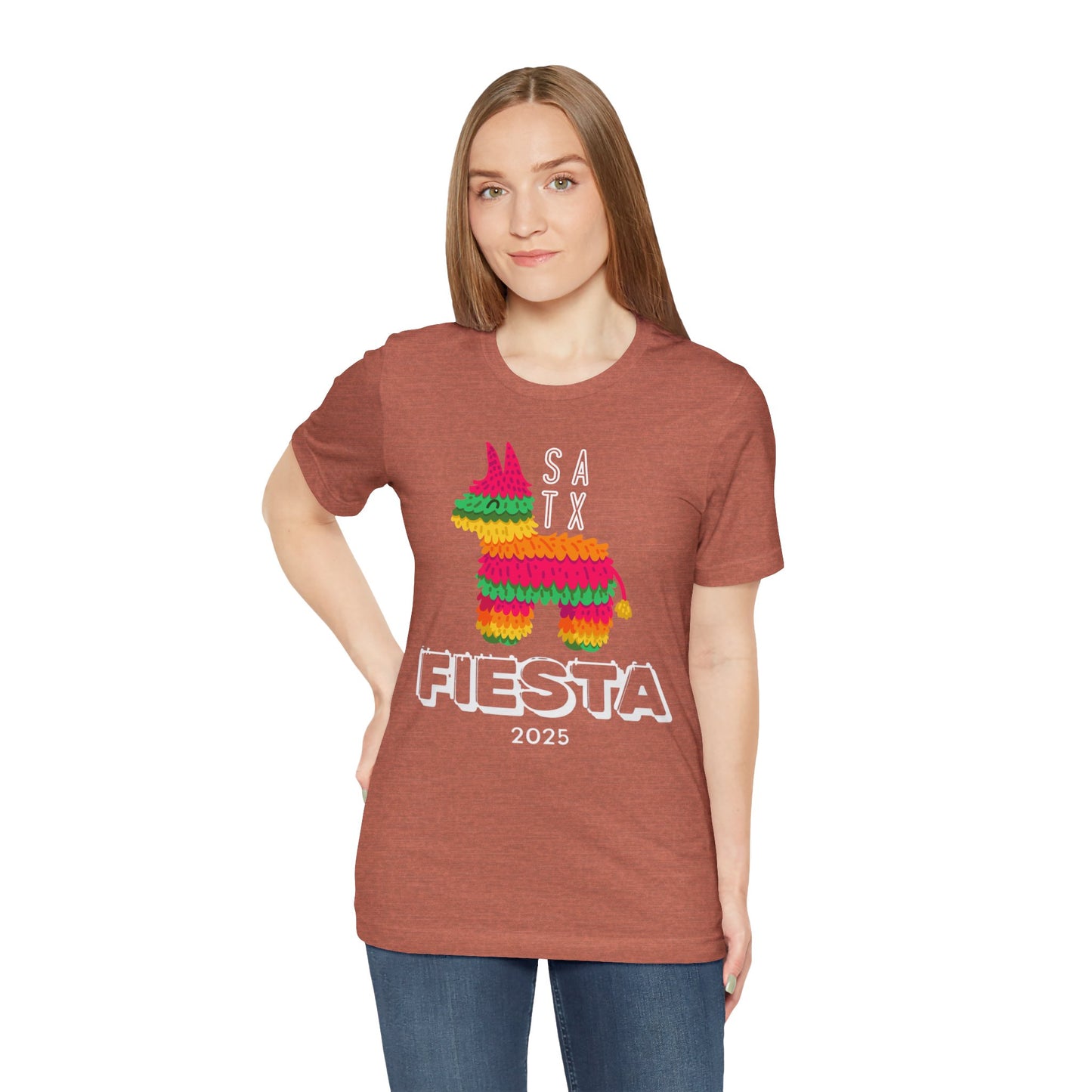 SA TX FIESTA 2025 UltraSoft Bella+ Canvas Tee