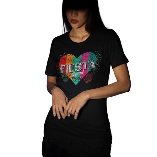 Ultra Comfy Bella+Canvas Fiesta Squad 2025 Short Sleeve Tee Soft Style- Premium Quality