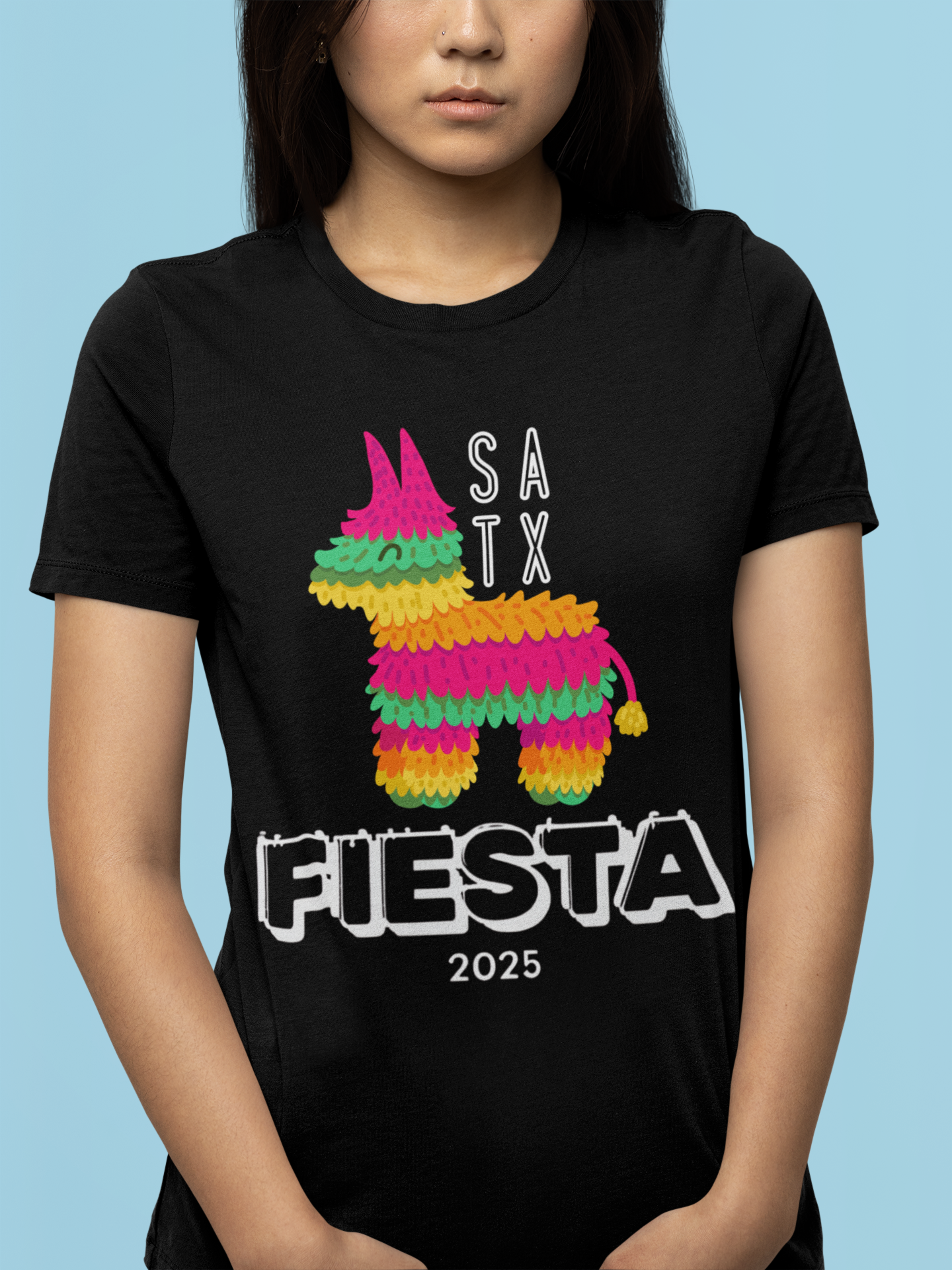 SA TX FIESTA 2025 UltraSoft Bella+ Canvas Tee