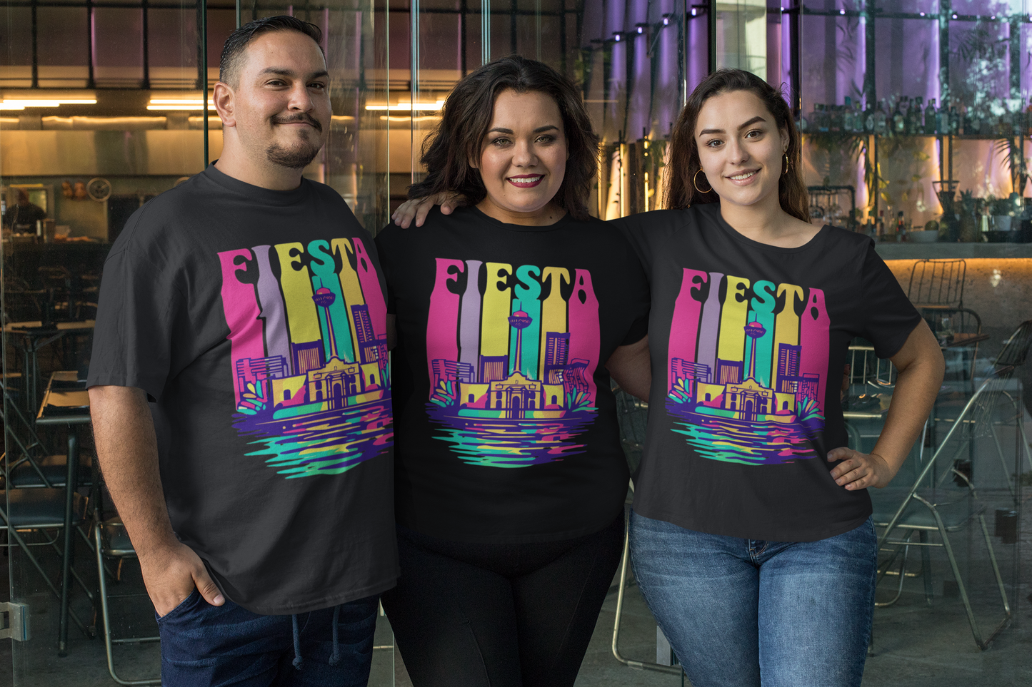 FIESTA Bella+Canvas Ultra Soft Short Sleeve Tee