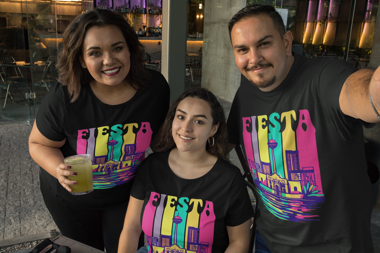 FIESTA Bella+Canvas Ultra Soft Short Sleeve Tee