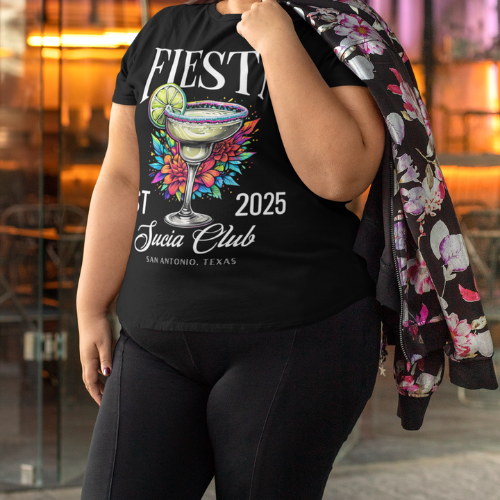 FIESTA Sucia Club Bella+Canvas Ultra Soft Jersey Short Sleeve Tee