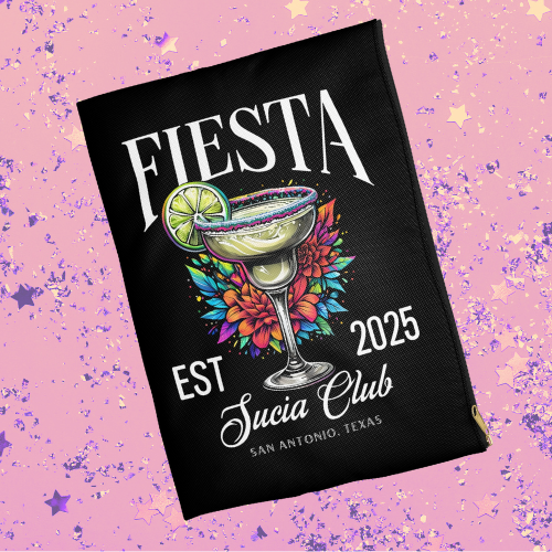 FIESTA Sucia Club 2025 Cosmetic Bag | Accessory Pouch | Clutch Bag