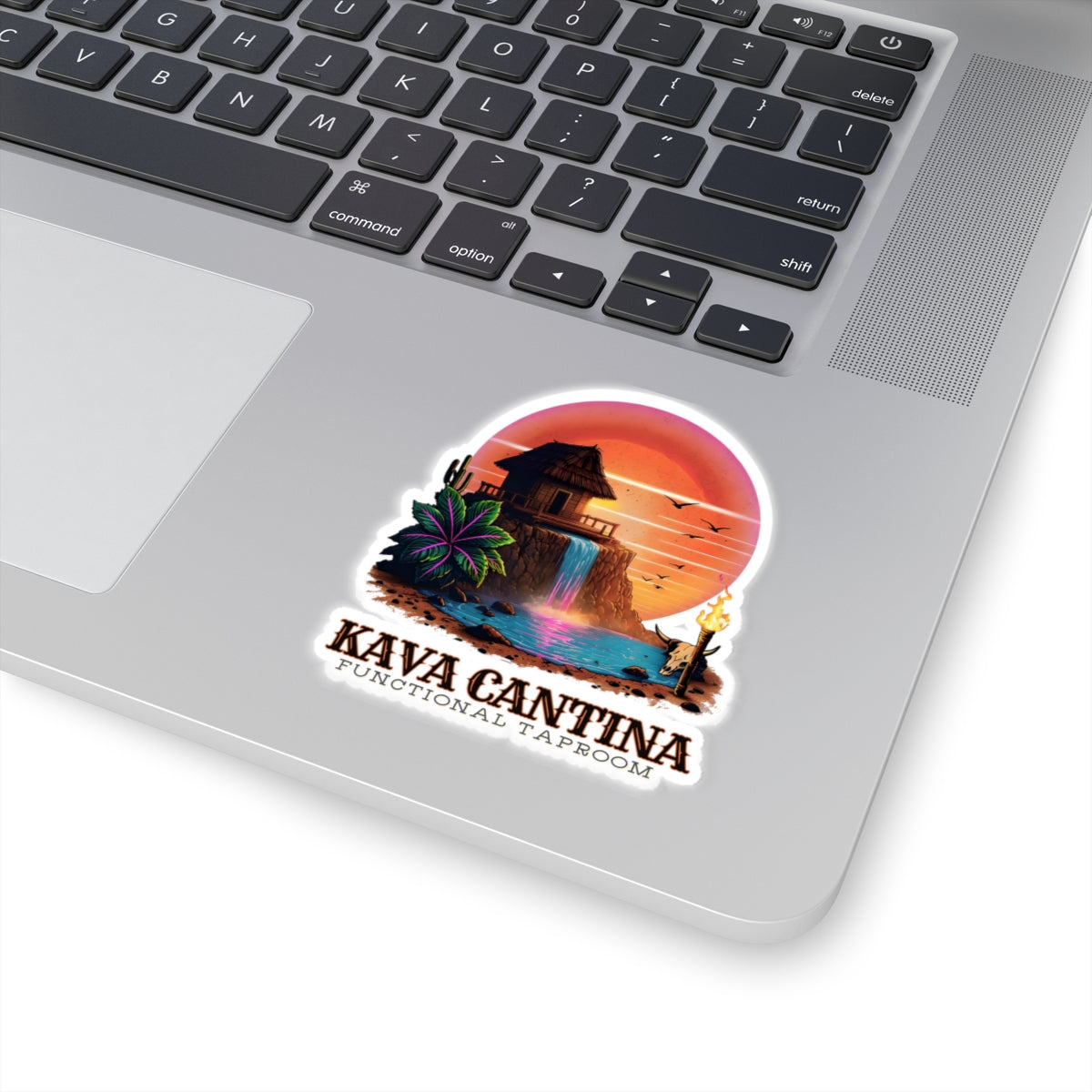 Custom Kav Order Kiss-Cut Stickers with White or Transparent Background