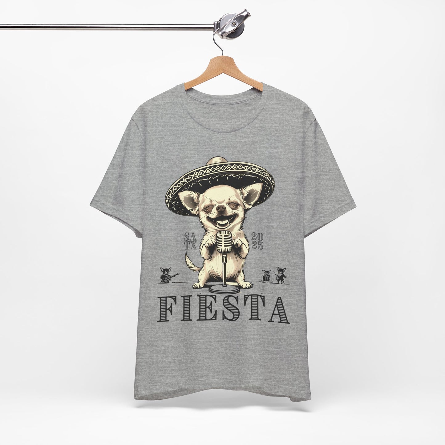 FIESTA SA TX Ultra Soft Vintage Style Bella+Canvas Tee. Fiesta Short Sleeve Tee | Premium Quality
