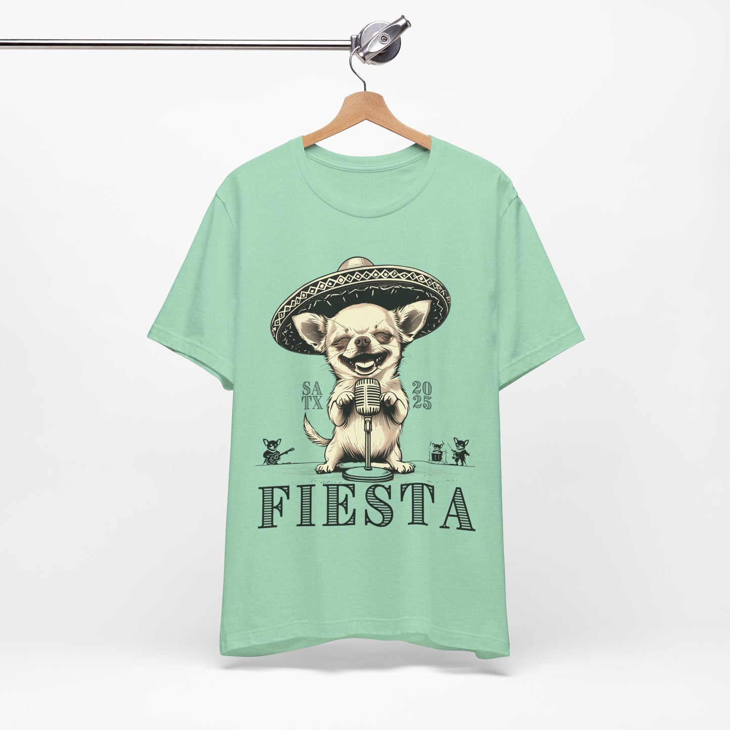 FIESTA SA TX Ultra Soft Vintage Style Bella+Canvas Tee. Fiesta Short Sleeve Tee | Premium Quality