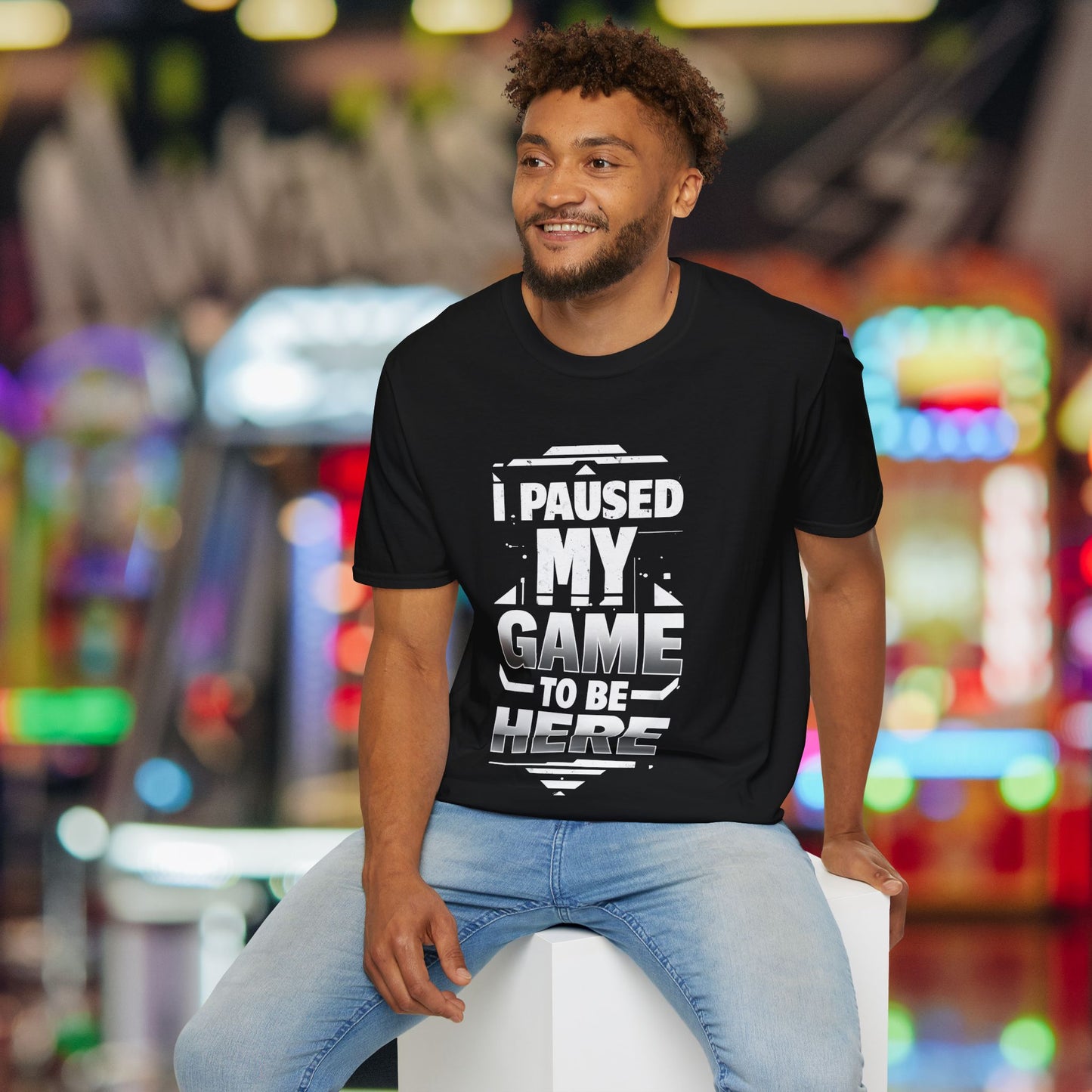 The Gamer Tee. I Paused My Game To Be Here T-Shirt.