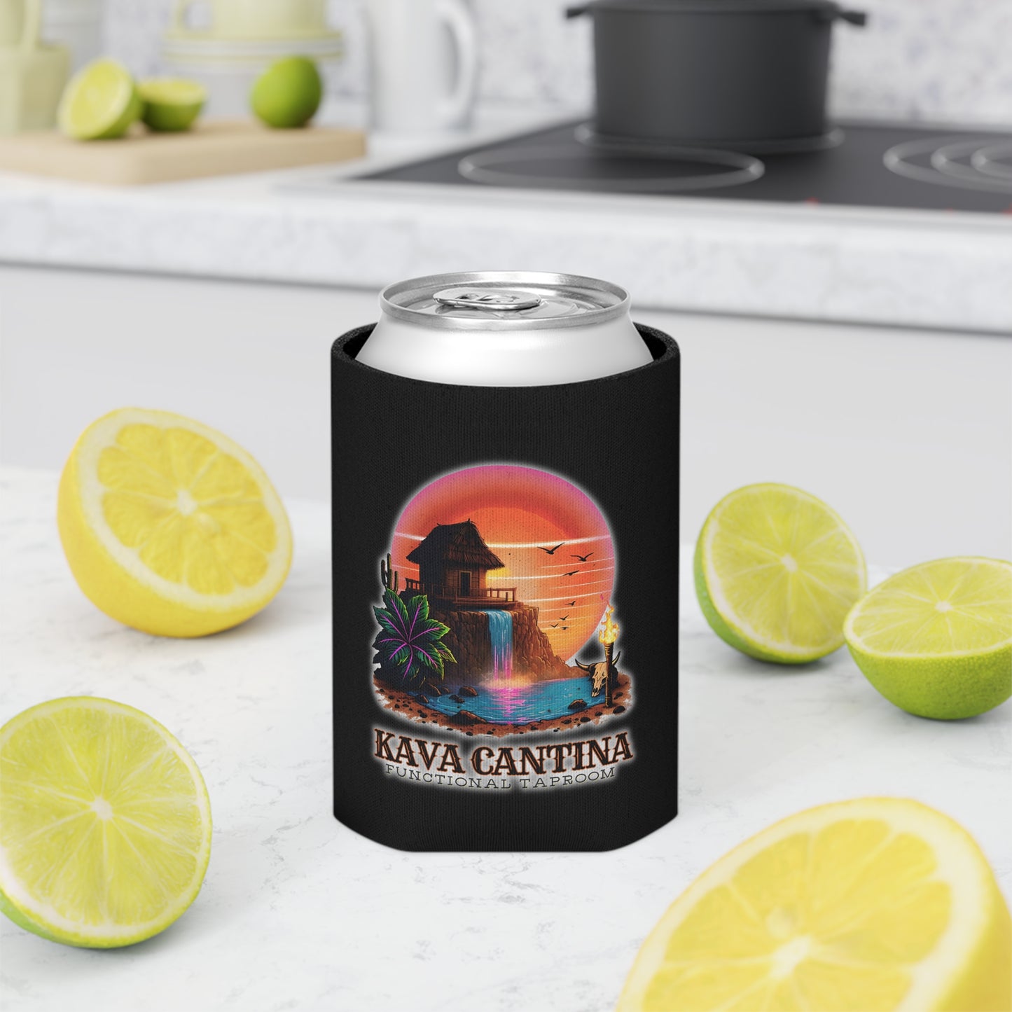 Custom Kav Order Can Cooler Koozie (BLACK)
