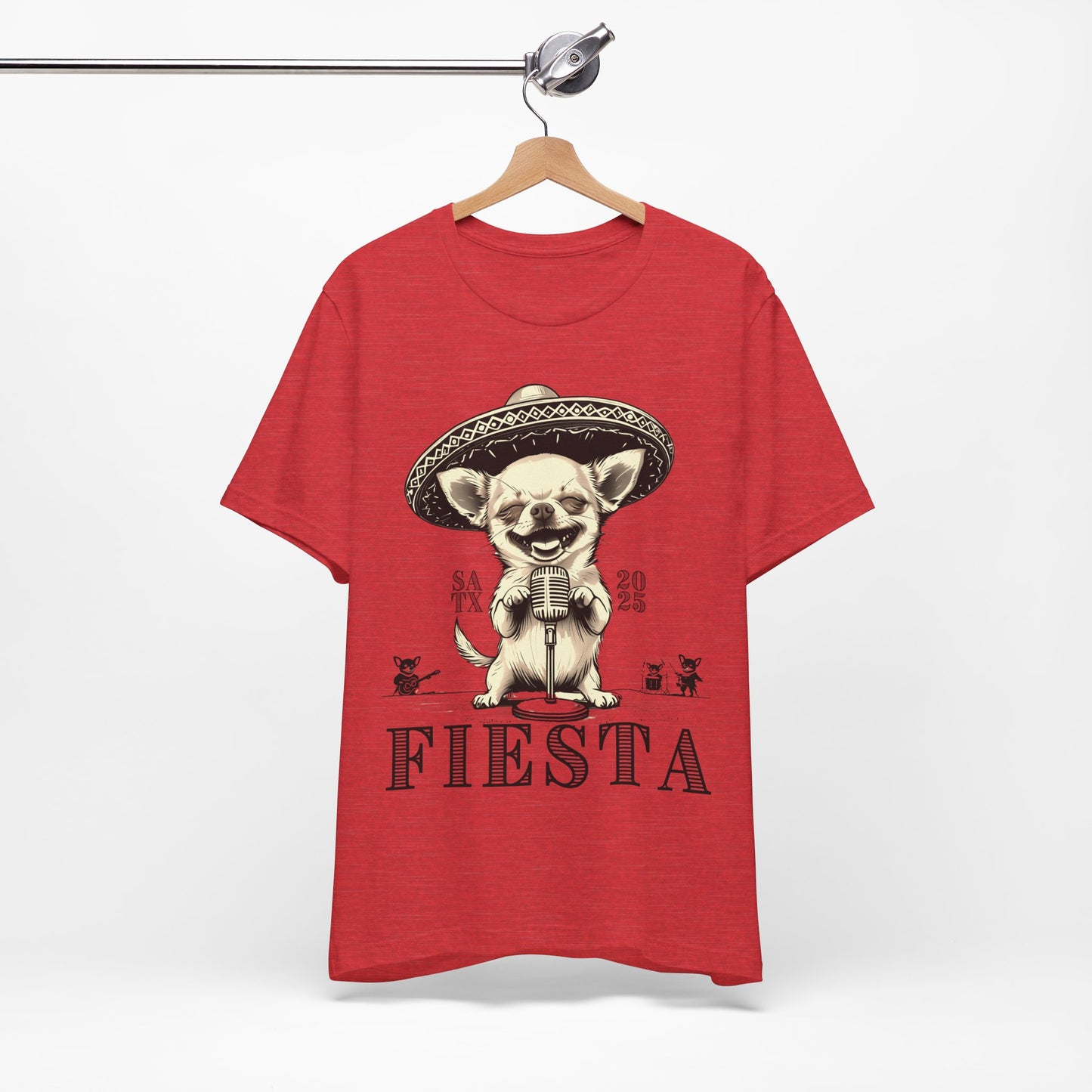 FIESTA SA TX Ultra Soft Vintage Style Bella+Canvas Tee. Fiesta Short Sleeve Tee | Premium Quality