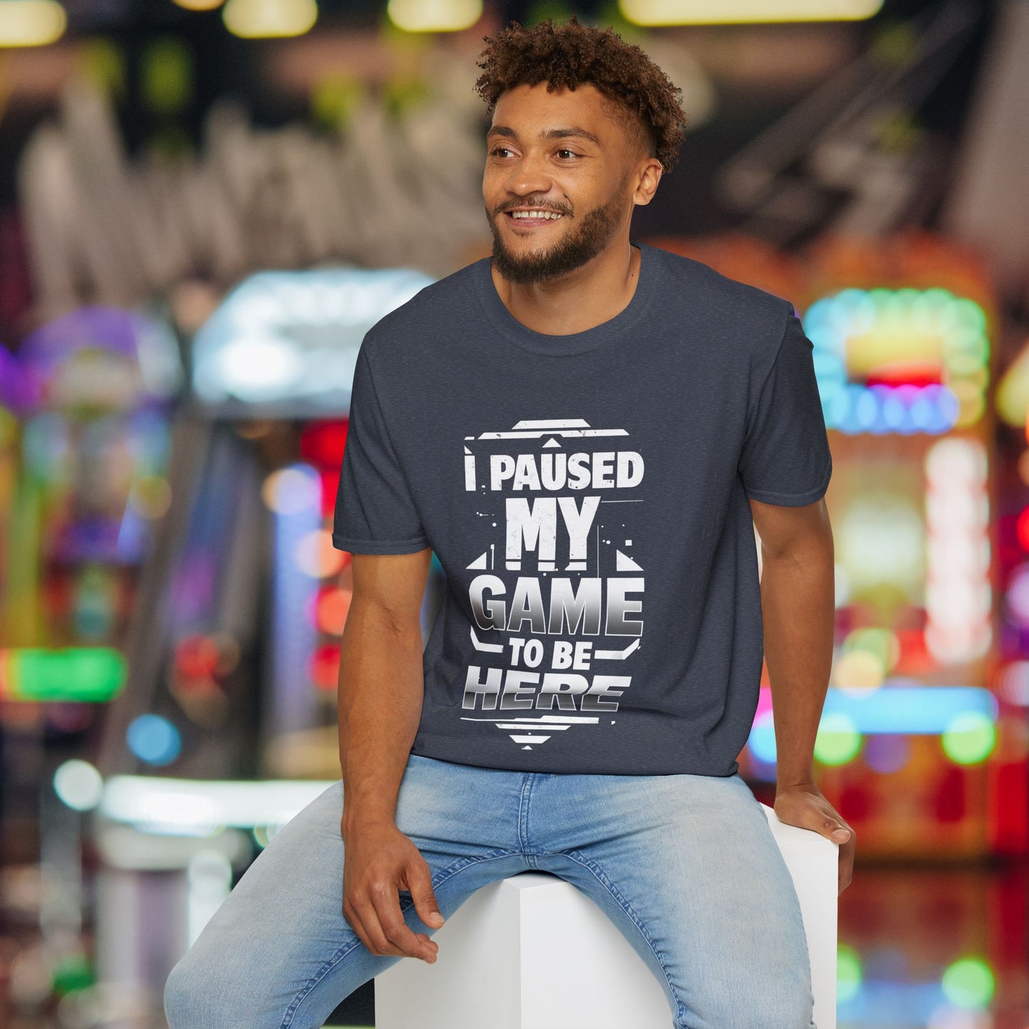 The Gamer Tee. I Paused My Game To Be Here T-Shirt.