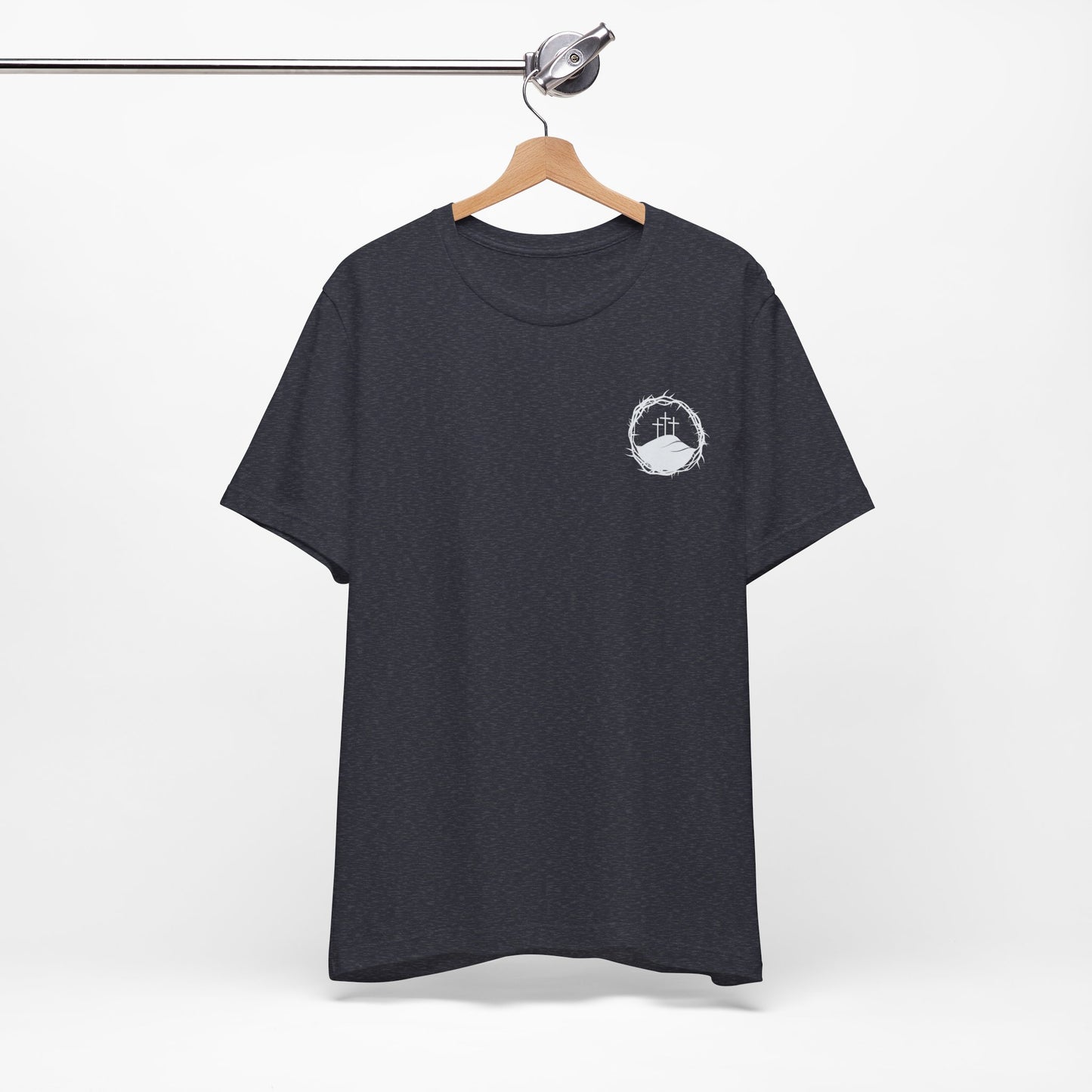 Not By My Strength but His Ultra Soft Jersey Short Sleeve Tee
