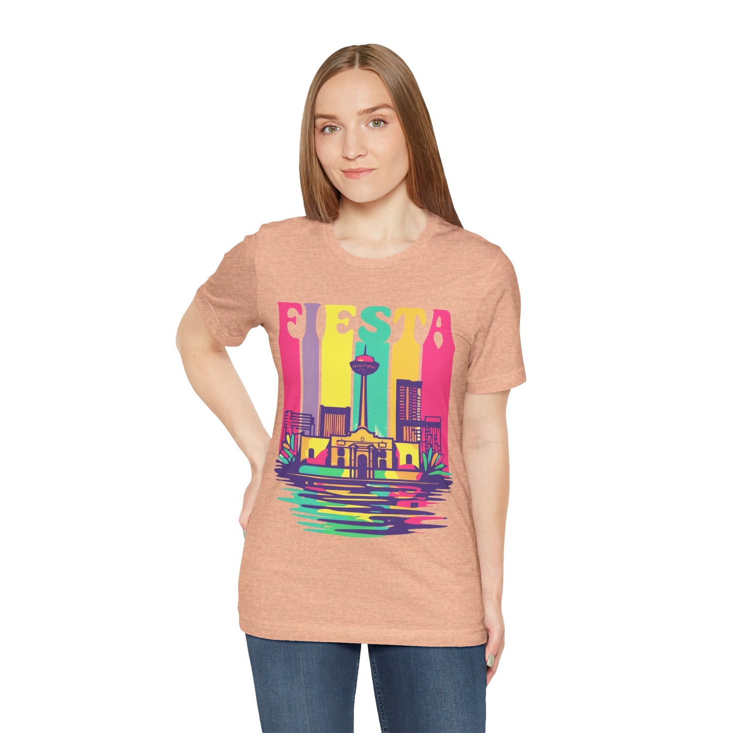 FIESTA Bella+Canvas Ultra Soft Short Sleeve Tee