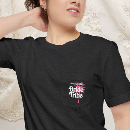 Bride Tribe Summer 2025 - Bella+Canvas Premium Quality Vintage Style Ultra Soft Pocket T-shirt