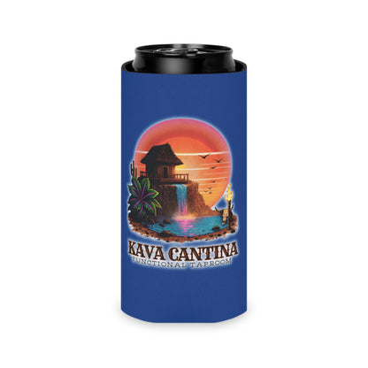 Custom Kav Order Can Cooler SLIM Koozie (BLUE)