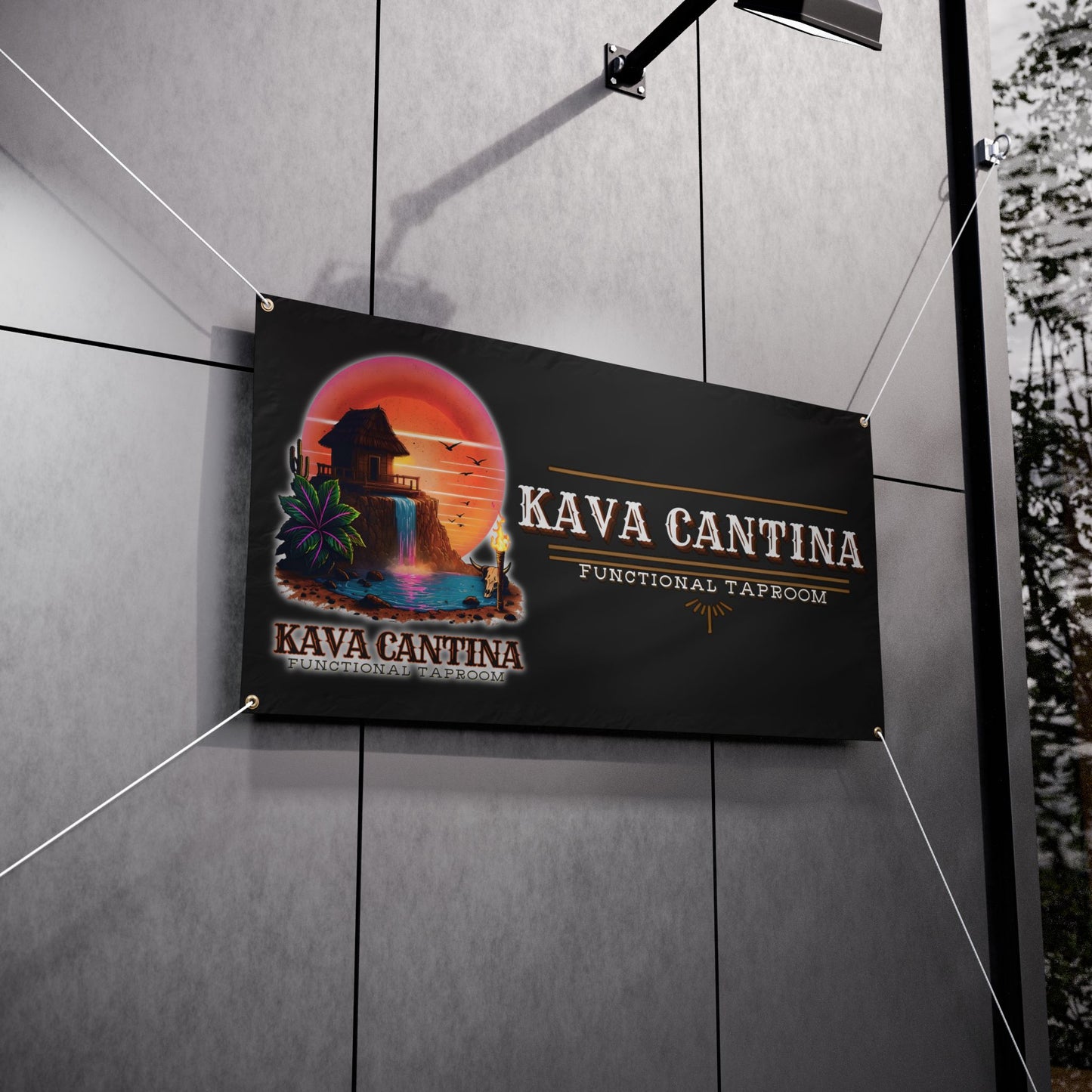 Custom Kav Order Vinyl Banner 48"x 24"