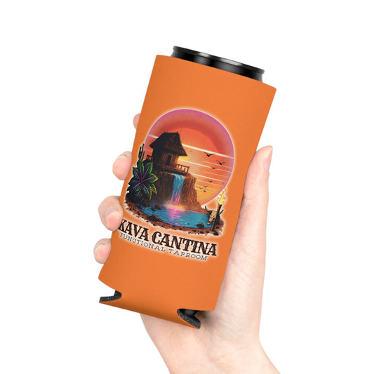 Copy of Custom Kav Order Can Cooler SLIM Koozie (ORANGE)