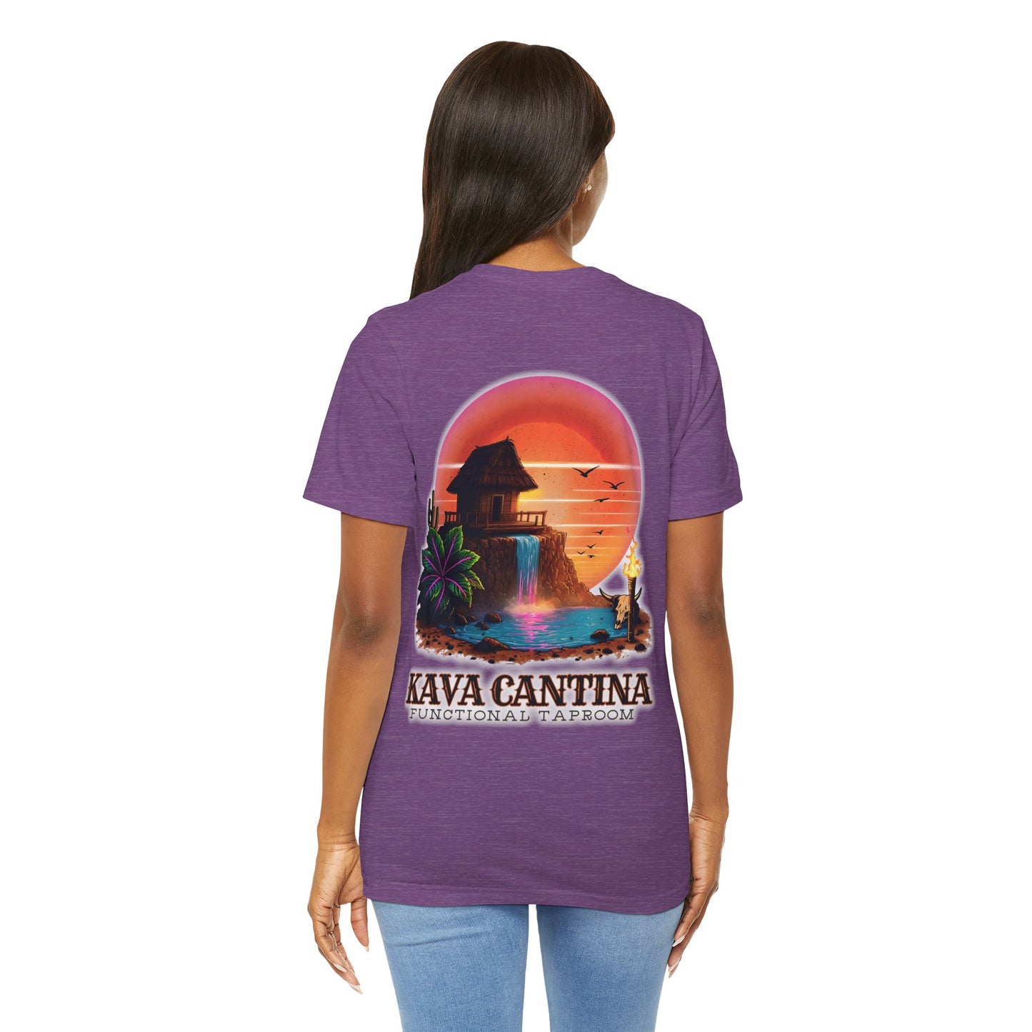 Custom Kav Order Front AND Back Design UltraSoft Bella+Canvas Tee