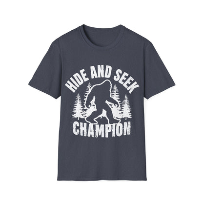 Hide and Seek Funny Bigfoot T-Shirt