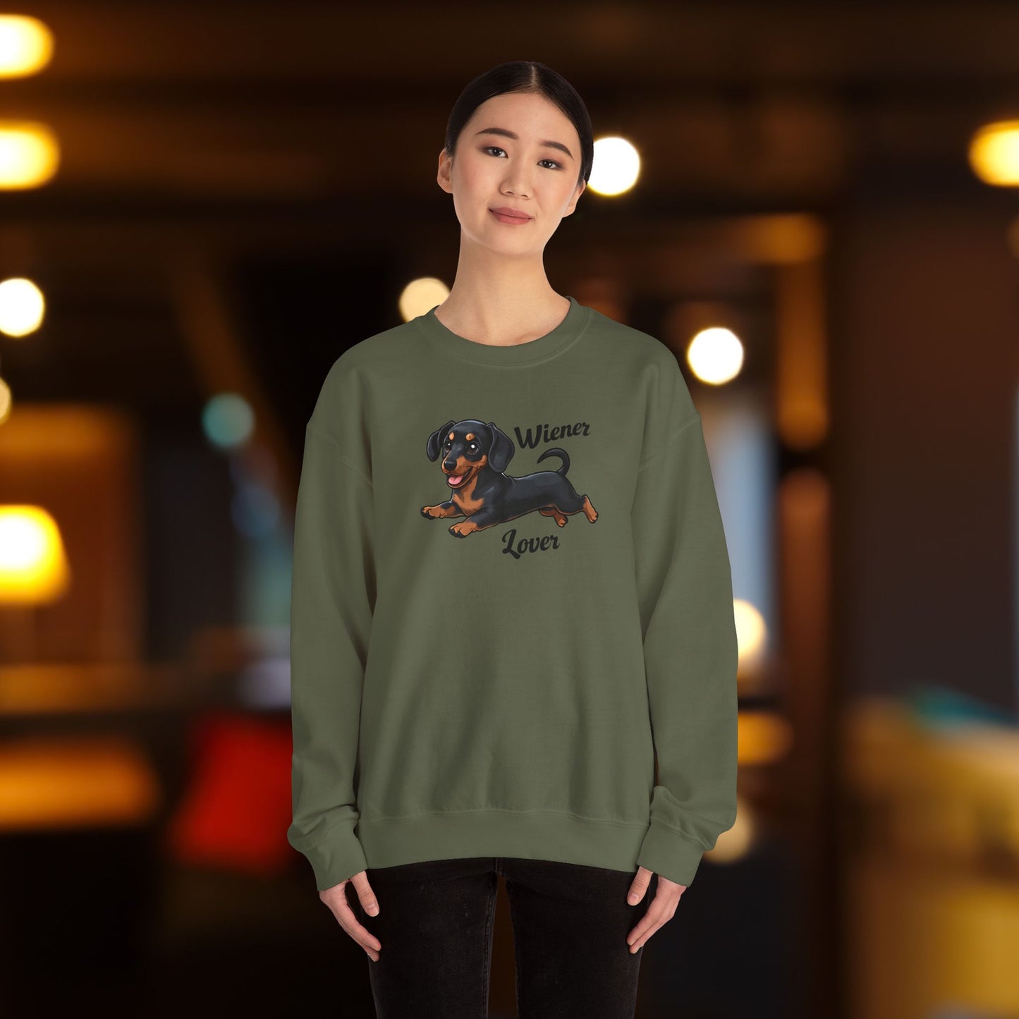 Wiener Lover Crewneck Sweatshirt