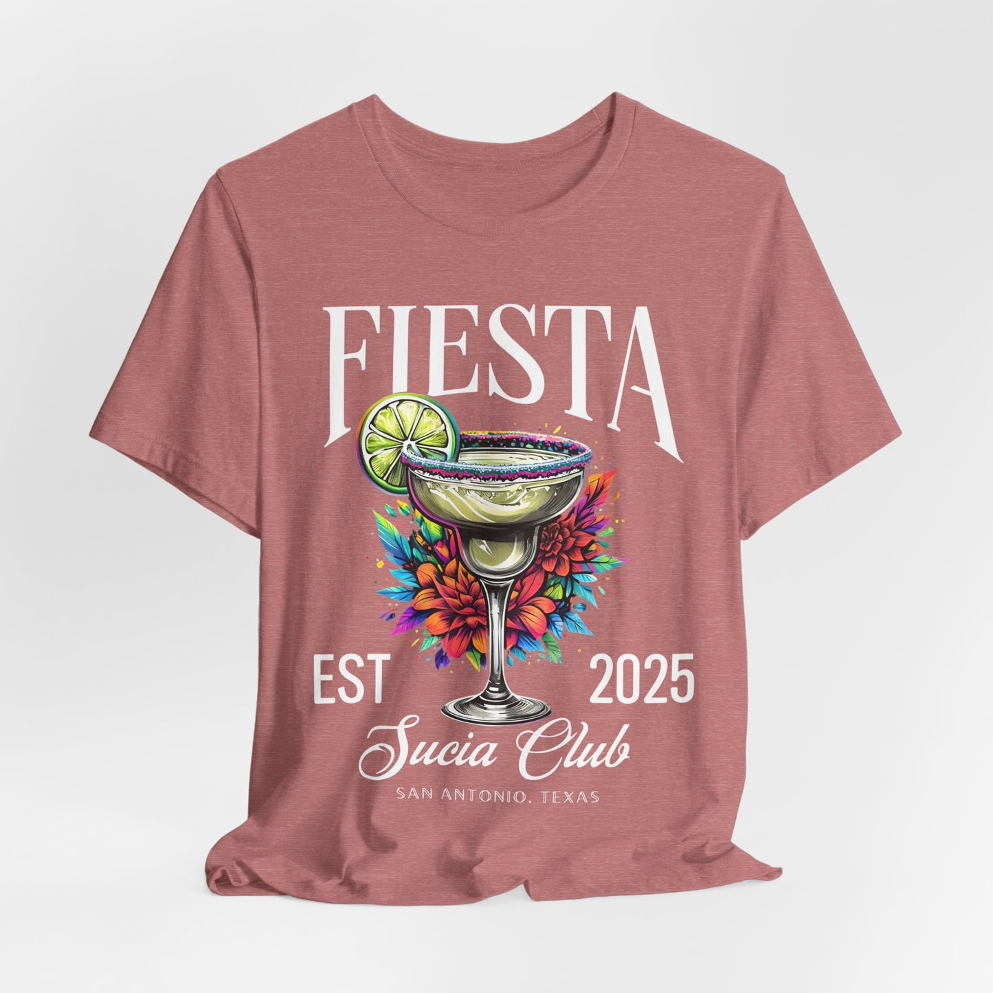 FIESTA Sucia Club Bella+Canvas Ultra Soft Jersey Short Sleeve Tee
