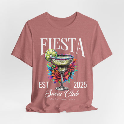 FIESTA Sucia Club Bella+Canvas Ultra Soft Jersey Short Sleeve Tee