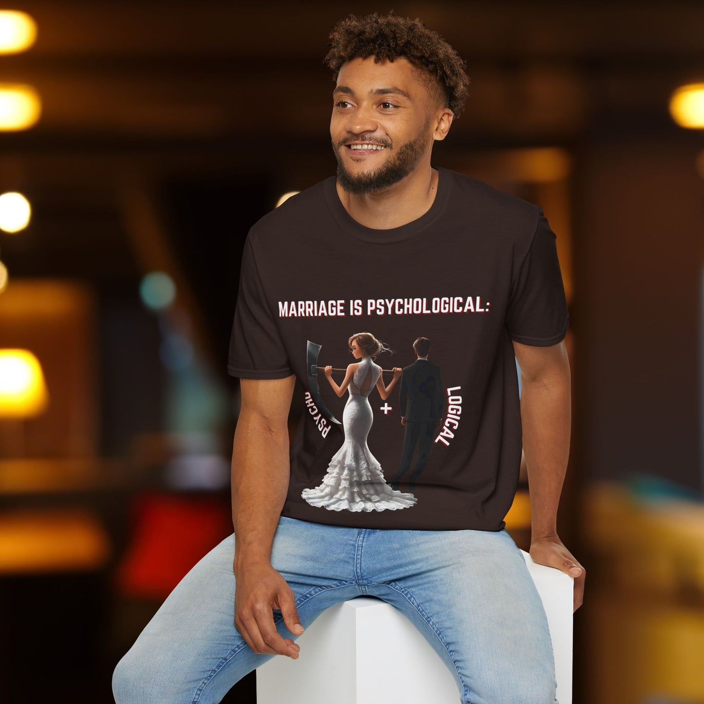 Marriage Is PsychoLogical. T-Shirt