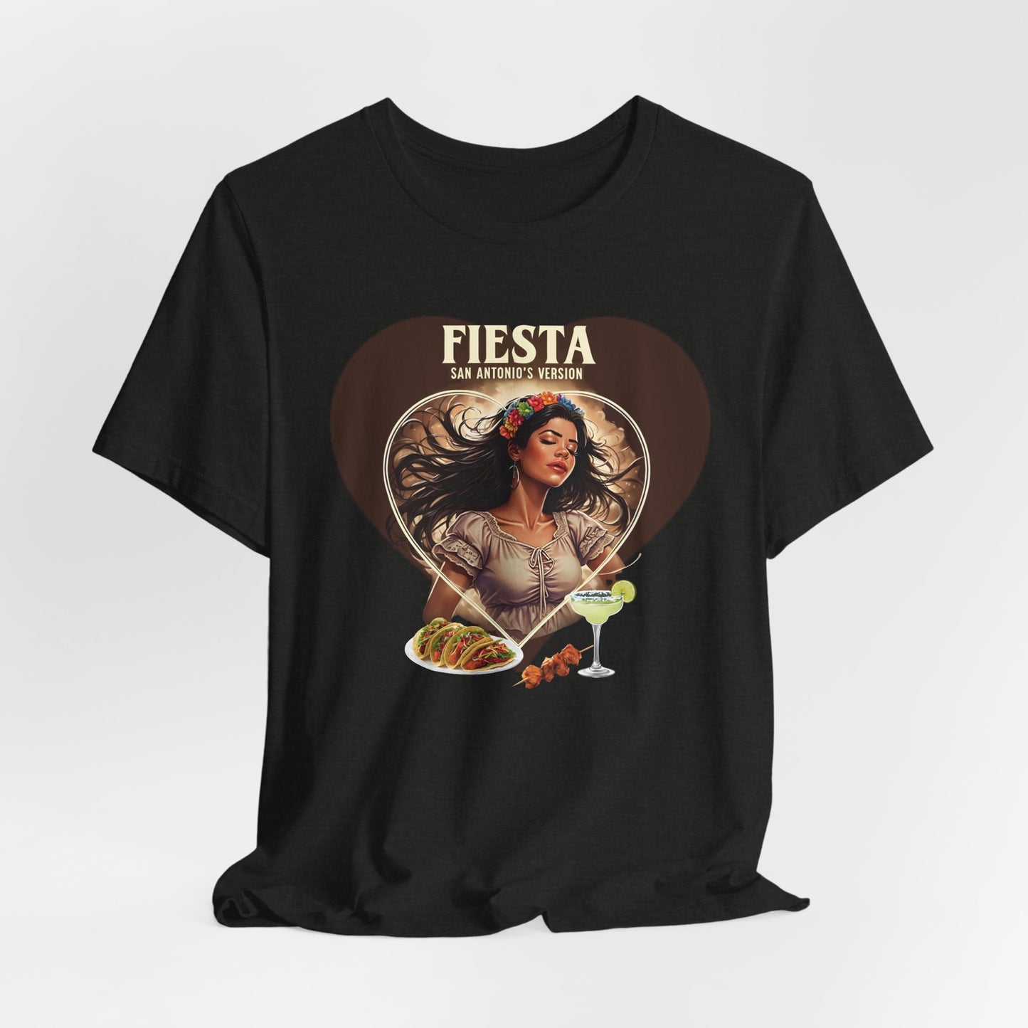 Fiesta SA Version Comfy Vintage Style Tee Ultra Comfy Short Sleeve Tee