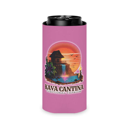 Custom Kav Order Can Cooler SLIM Koozie (LIGHT PINK)