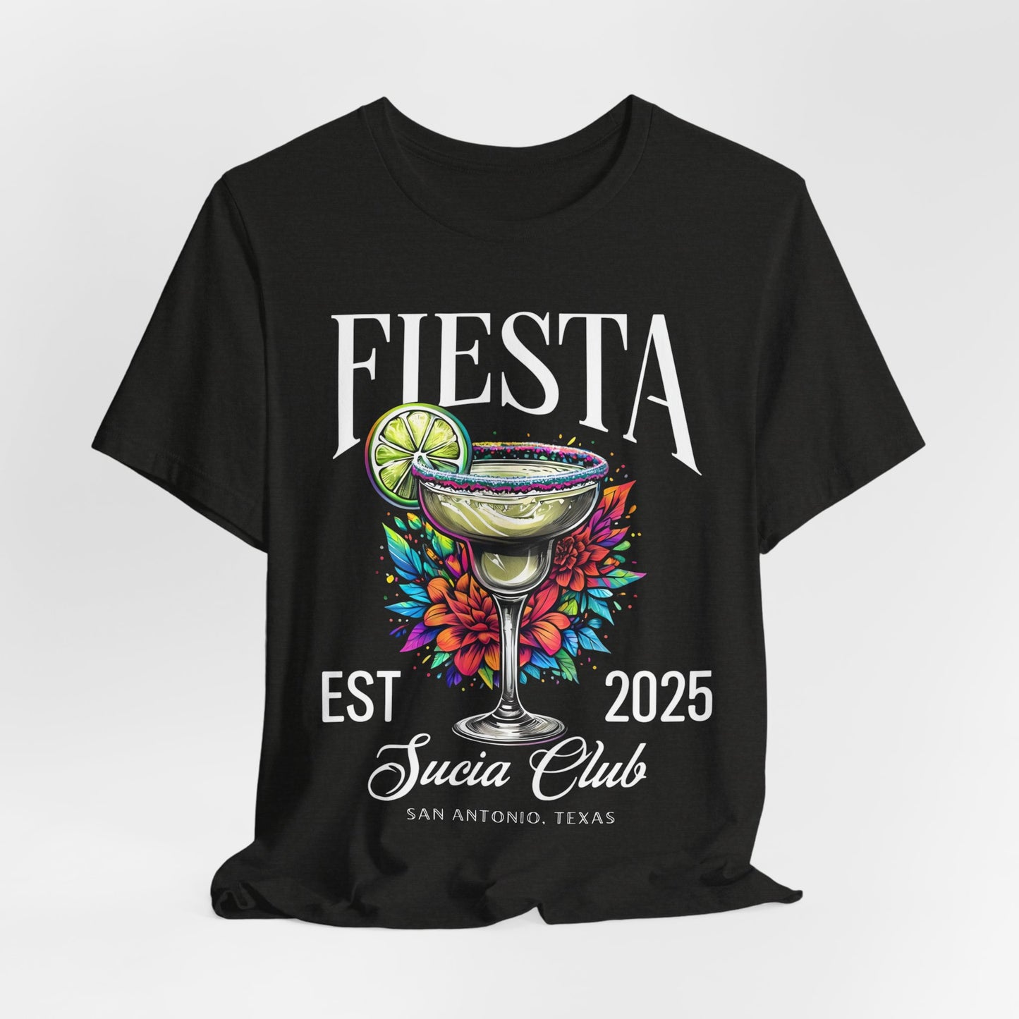 FIESTA Sucia Club Bella+Canvas Ultra Soft Jersey Short Sleeve Tee