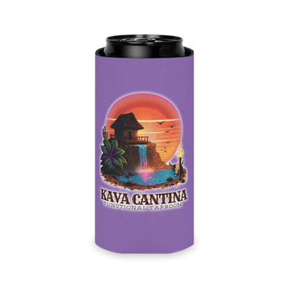 Custom Kav Order Can Cooler SLIM Koozie (LIGHT PURPLE)