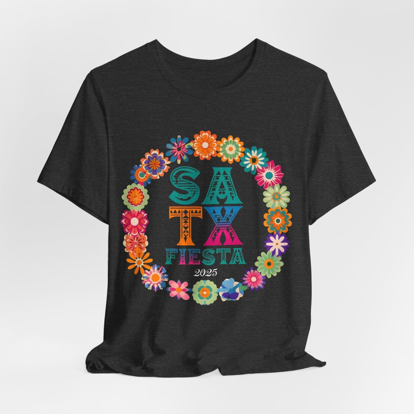 San Antonio Fiesta 2025 Short Sleeve Tee Soft Style- Premium Quality Bella&Canvas San Antonio Fiesta 2025