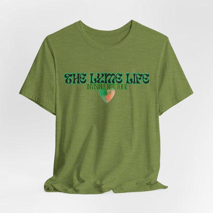 Surviving Lyme The Lyme Life Invisible Bite Tour - Bella+Canvas Ultra Soft Tee. Vintage Band Tee Style