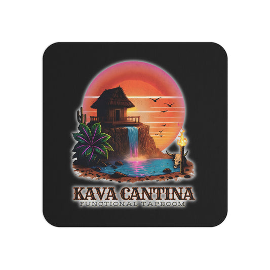 Custom Kav Order Pulp Board Bar Coasters (50 or 100 pcs)
