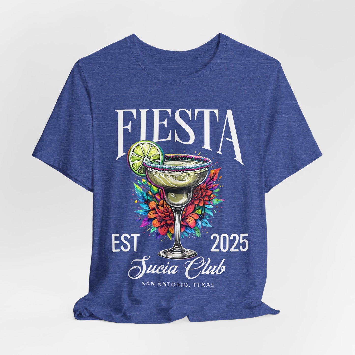 FIESTA Sucia Club Bella+Canvas Ultra Soft Jersey Short Sleeve Tee