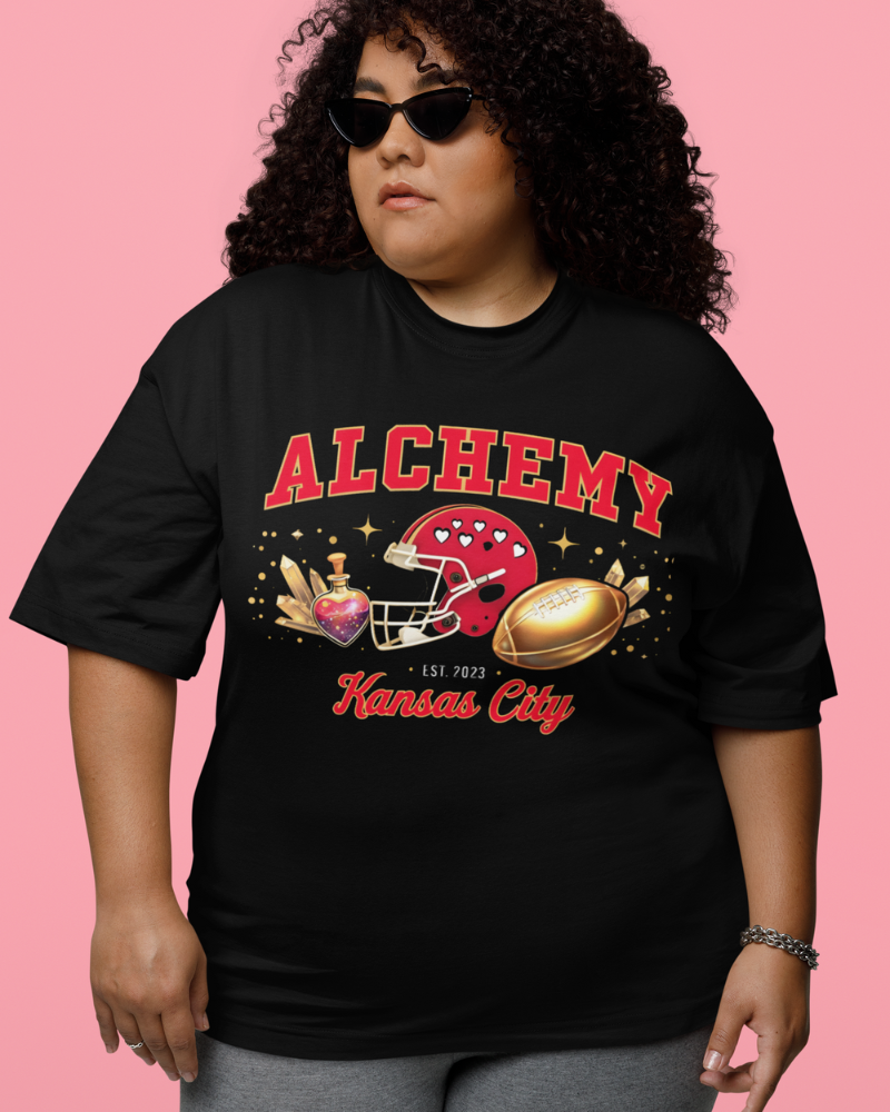 Vintage Style: Alchemy Kansas City - The Comfy Oversized Football Tee