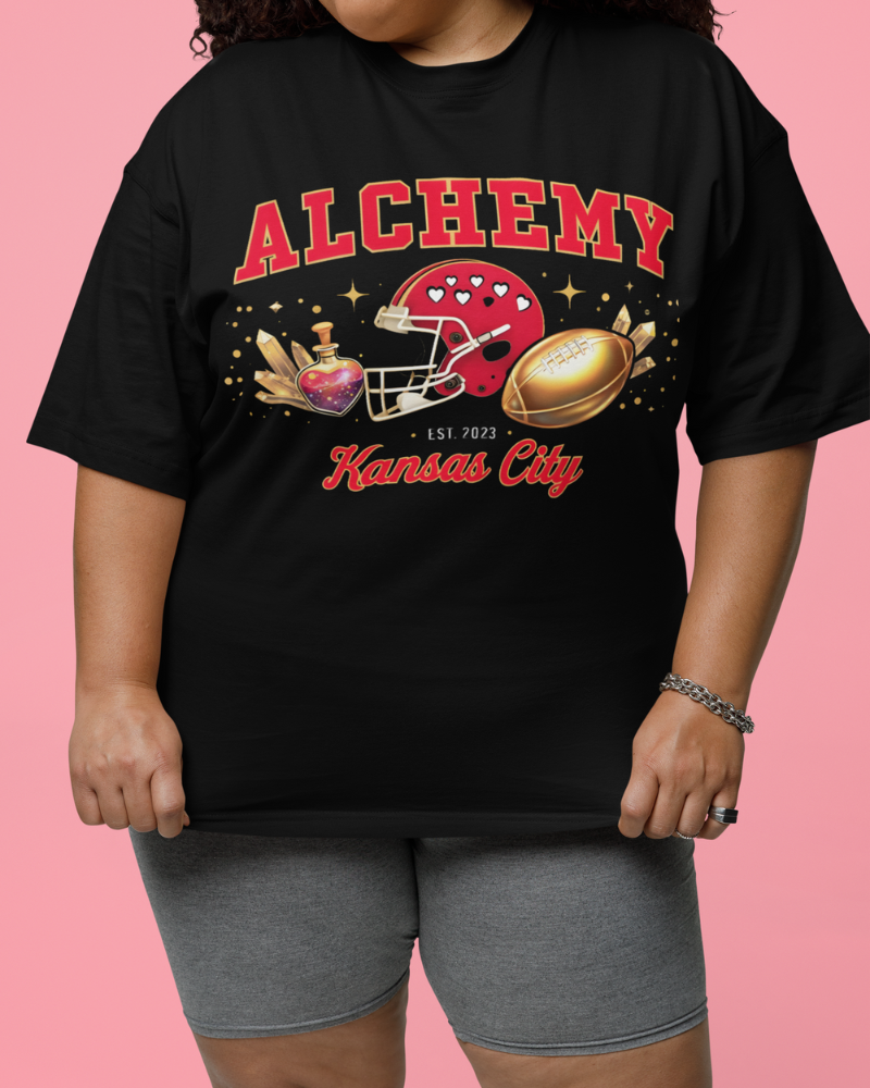 Vintage Style: Alchemy Kansas City - The Comfy Oversized Football Tee