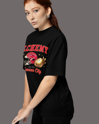 Vintage Style: Alchemy Kansas City - The Comfy Oversized Football Tee