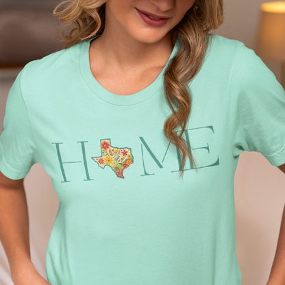 Ultra Comfy Bella+Canvas Texas | HOME | Vintage Style Tee