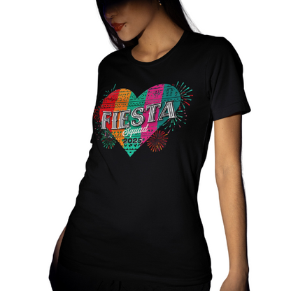 Ultra Comfy Bella+Canvas  Fiesta Squad 2025 Short Sleeve Tee Soft Style- Premium Quality