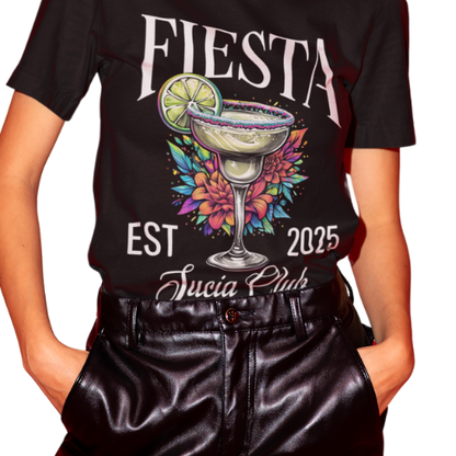 FIESTA Sucia Club Bella+Canvas Ultra Soft Jersey Short Sleeve Tee