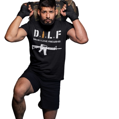 DILF Jersey Short Sleeve Comfy Tee | UltraSoft Bella+Canvas