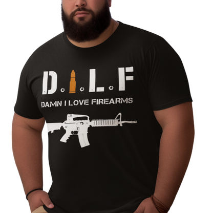 DILF Jersey Short Sleeve Comfy Tee | UltraSoft Bella+Canvas