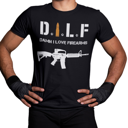 DILF Jersey Short Sleeve Comfy Tee | UltraSoft Bella+Canvas